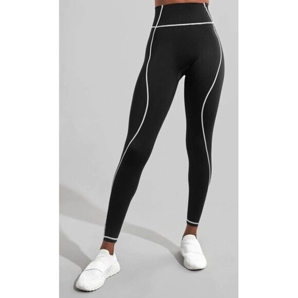 Buffbunny Collection Pants - Buffbunny Loch Ness Legging Black White